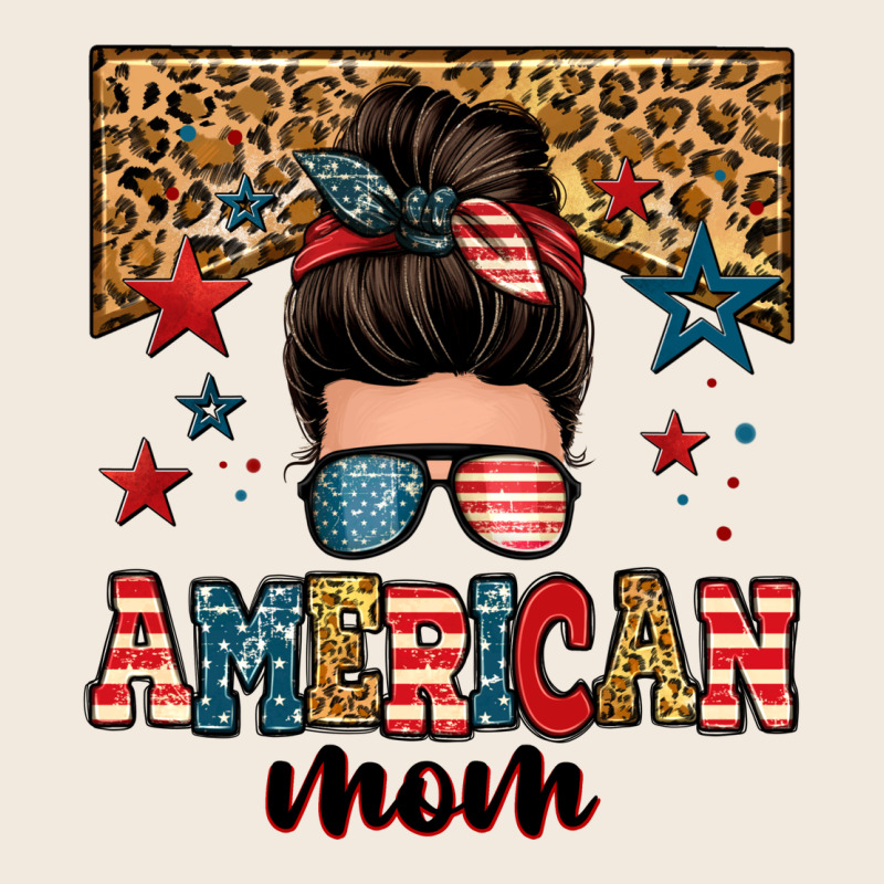 American Mom Junkie Messy Bun Zipper Hoodie by Zillion Design Studio | Teevron