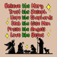 Jesus And Family Belive Like Mary Urban Heavy Tee | Teevron