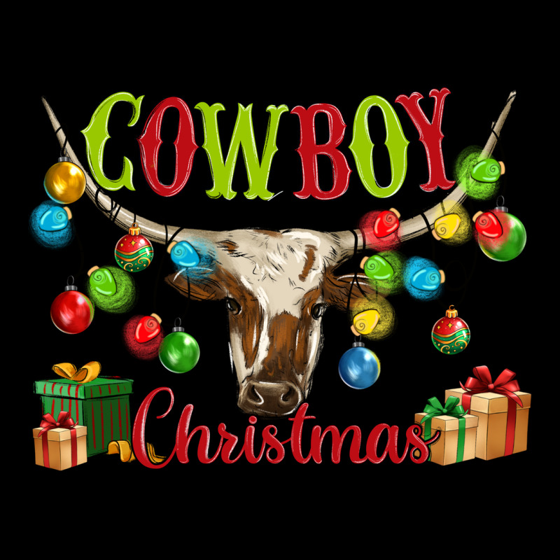 Cowboy Christmas Urban Hoodie by MaliasSmallBusiness | Teevron