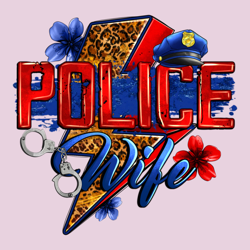 Police Wife With Lightning Bolt Classic Tee by Zillion Design Studio | Teevron