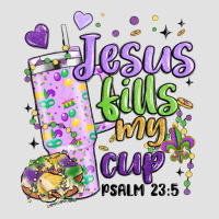 Mardi Gras Jesus Fills My Cup Premium Hoodie | Teevron