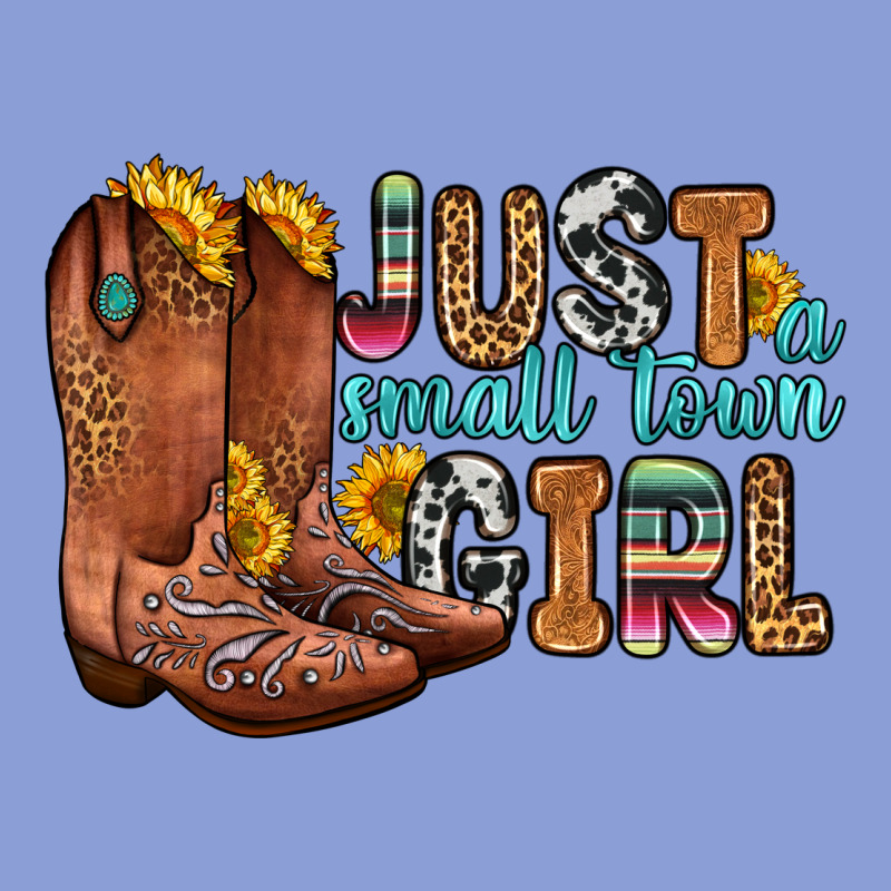 Just A Small Town Girl Long Sleeve Tee by Zillion Design Studio | Teevron