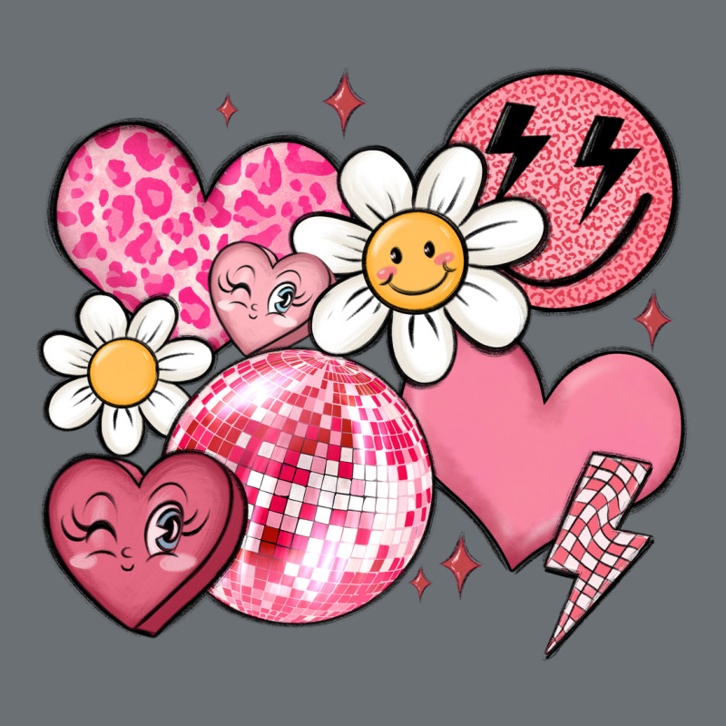Retro Valentines Day Premium Hoodie by MaliasSmallBusiness | Teevron