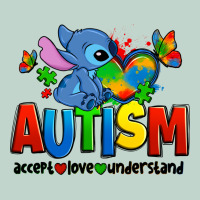 Autism Stitch Accept Love Understand Zipper Hoodie | Teevron