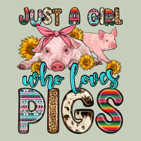 Just A Girl Who Loves Pigs Long Sleeve Tee | Teevron