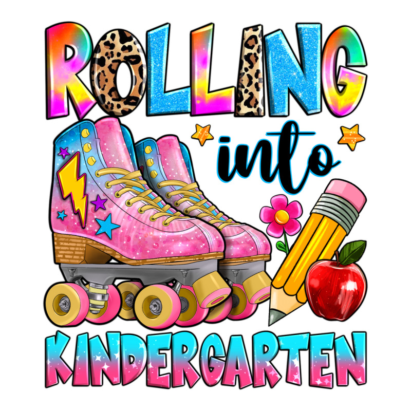 Rolling Into Kindergarten Grade Long Sleeve Tee by texasbilliewilder | Teevron