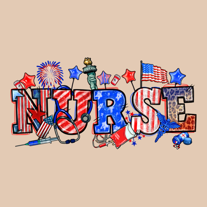 4th Of July Nurse Urban Hoodie by NancyCooperArtShop | Teevron