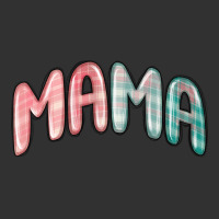 Mama Christmas Plaid Urban Heavy Tee | Teevron