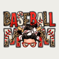Baseball Mom Messy Bun Zipper Hoodie | Teevron