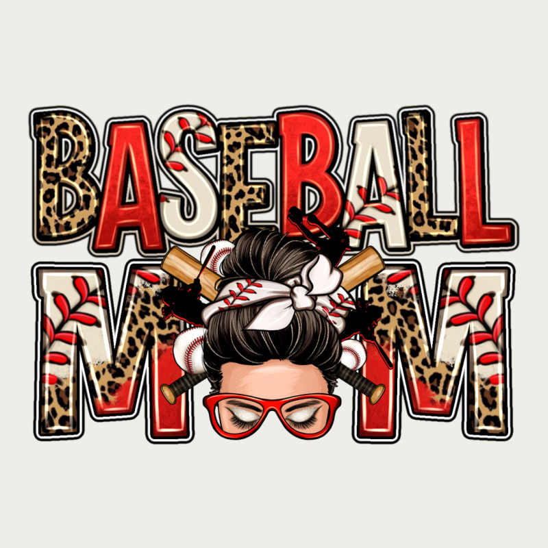 Baseball Mom Messy Bun Zipper Hoodie by Zillion Design Studio | Teevron
