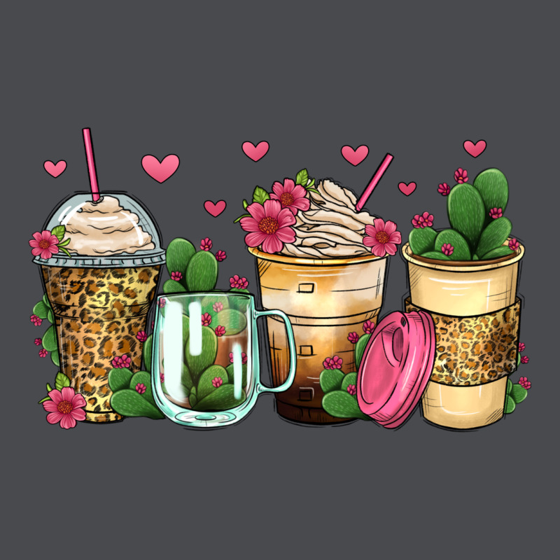 Cactus Coffee Cups Zipper Hoodie by Zillion Design Studio | Teevron