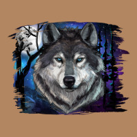 Wolf And Full Moon Long Sleeve Tee | Teevron