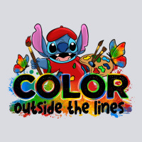 Color Outside The Lines Autism Stitch Zipper Hoodie | Teevron