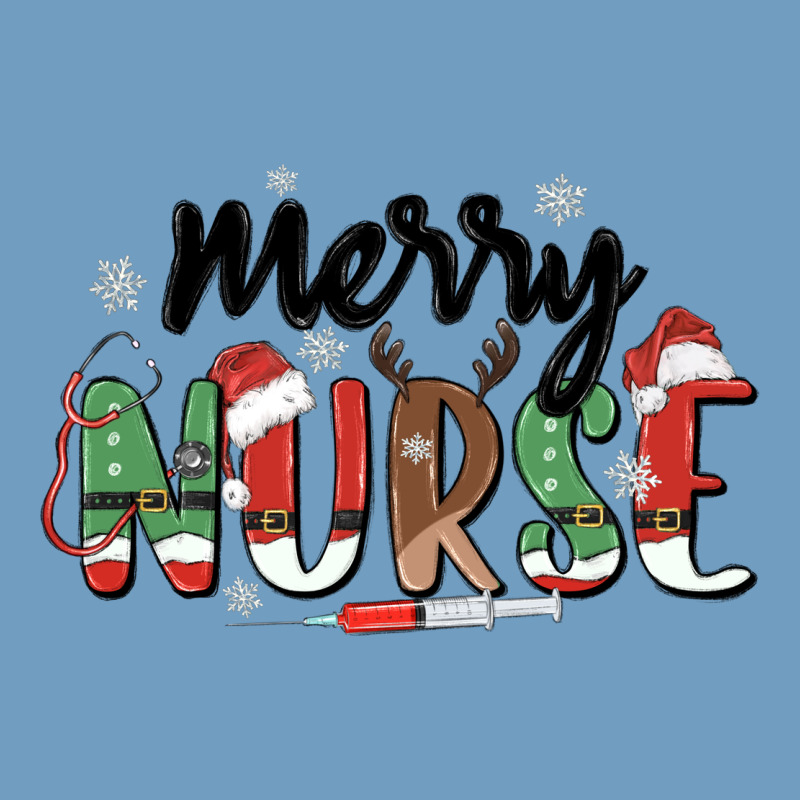 Merry Nurse Urban Heavy Tee by MaliasSmallBusiness | Teevron
