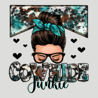 Cowhide Junkie Messy Bun Zipper Hoodie | Teevron