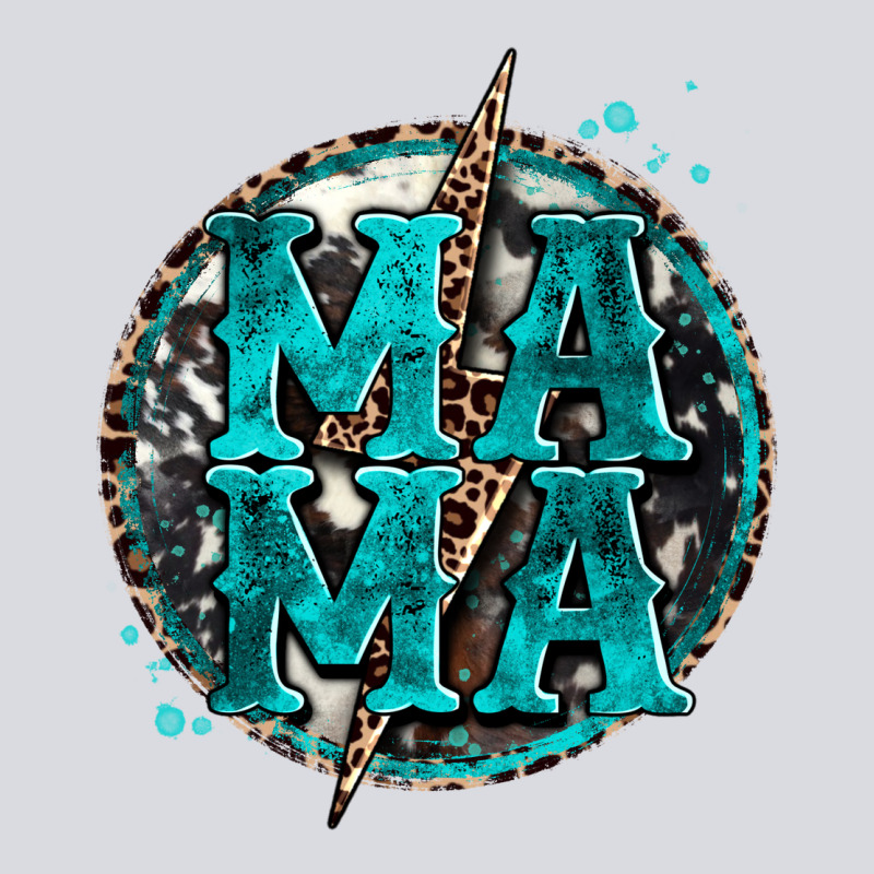 Cowhide Mama Lighting Bolt Zipper Hoodie by Zillion Design Studio | Teevron