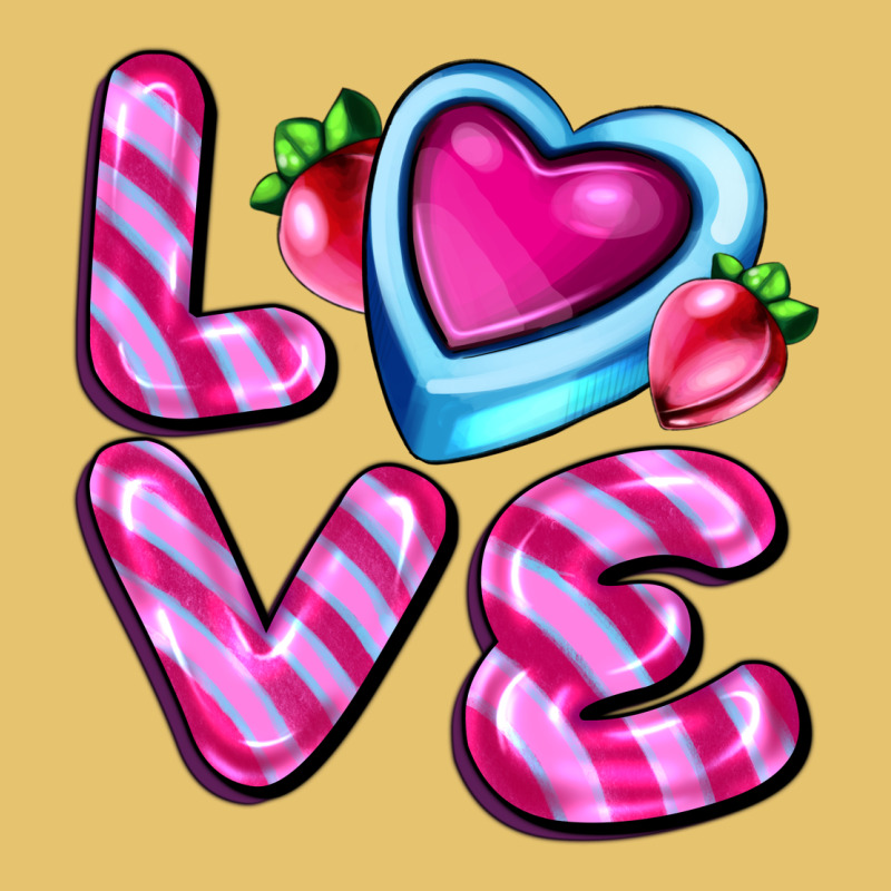 Love With Strawberry Candy Premium Sweatshirt by AdoDesignShop | Teevron