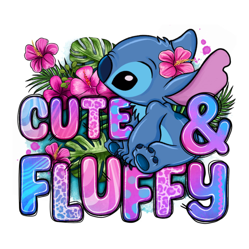 Cute And Fluffy Stitch Zipper Hoodie by Zillion Design Studio | Teevron