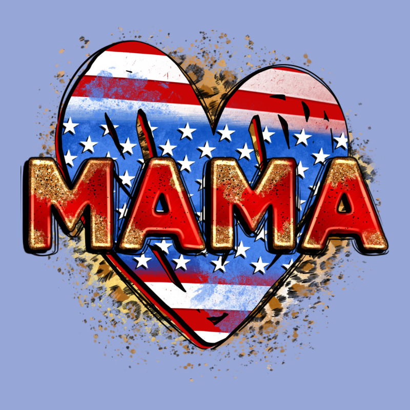 American Mama Heart Classic Tee by Zillion Design Studio | Teevron
