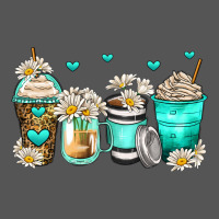 Daisy Coffee Cups Zipper Hoodie | Teevron