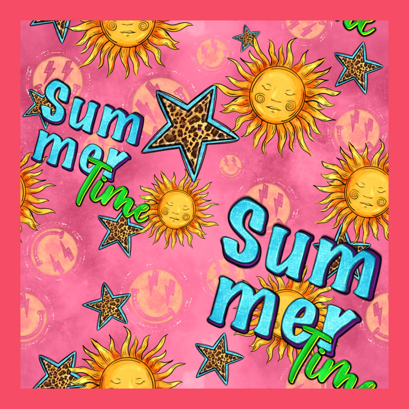 Summer Time Of The Sun Seamless Pattern Premium Sweatshirt by BundleAndBundleShop | Teevron