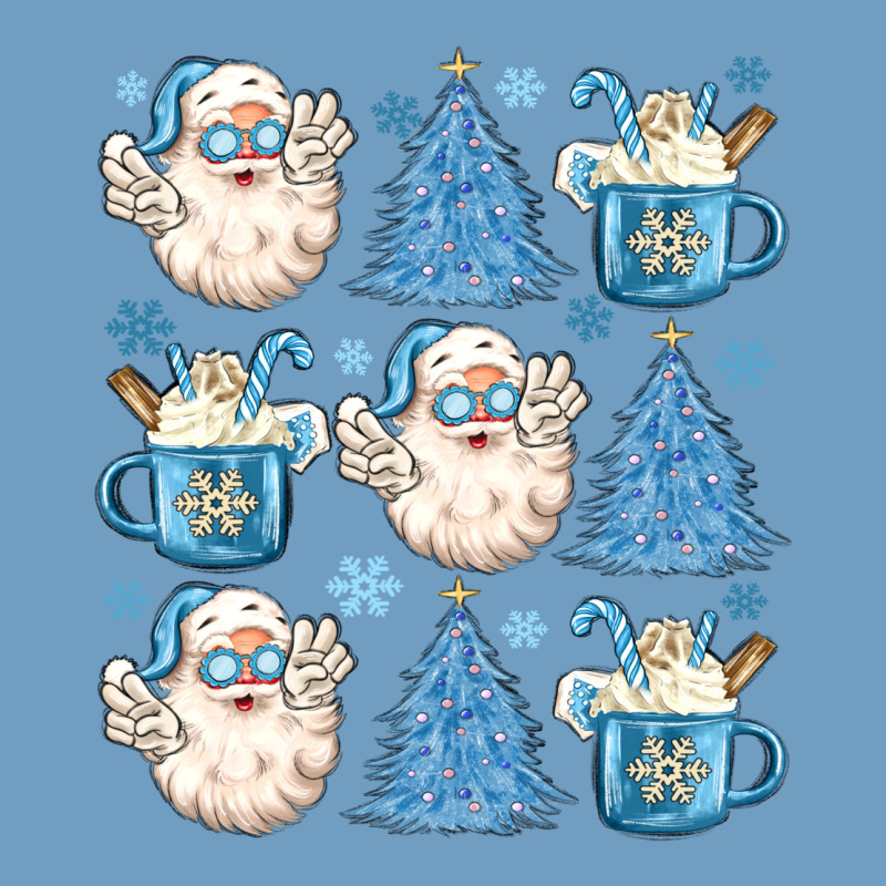 Santa Claus Doodles Christmas Urban Heavy Tee by MaliasSmallBusiness | Teevron