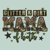 Glitter And Dirt Mama Of Both Zipper Hoodie | Teevron