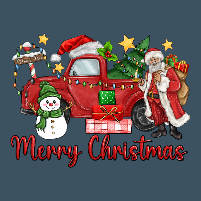 Merry Christmas Truck Urban Heavy Tee by MaliasSmallBusiness | Teevron