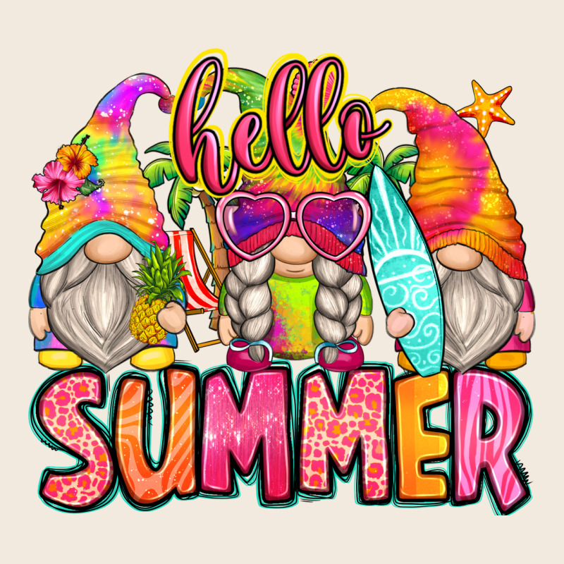 Hello Summer Gnomes Zipper Hoodie by Zillion Design Studio | Teevron