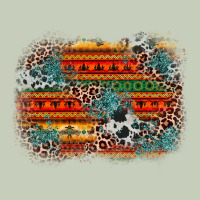 Leopard Aztec Background Long Sleeve Tee | Teevron