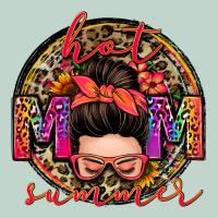 Hot Mom Summer Messy Bun Zipper Hoodie | Teevron