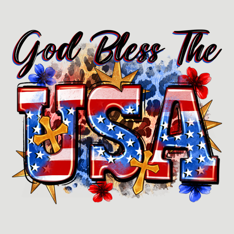 God Bless The Usa Classic Tee by Zillion Design Studio | Teevron