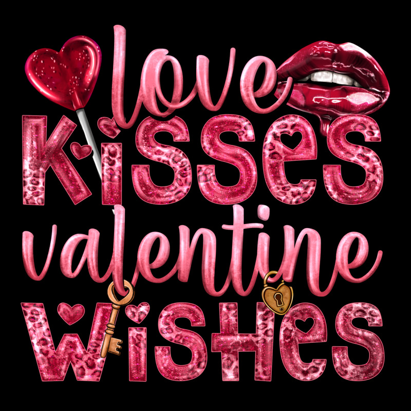 Love Kisses Valentine Wishes Urban Hoodie by NancyCooperArtShop | Teevron