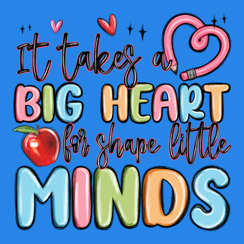 It Takes A Big Heart For Shape Little Minds Premium Hoodie by MaliasSmallBusiness | Teevron