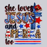 She Loves Jesus And America Too Classic Tee | Teevron