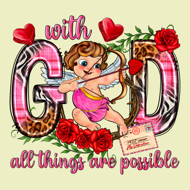With God All Things Are Possible Urban Hoodie by NancyCooperArtShop | Teevron