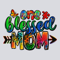 One Blessed Mom Autism Zipper Hoodie | Teevron