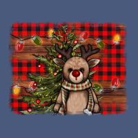 Reindeer Trees Background Vintage Hoodie | Teevron