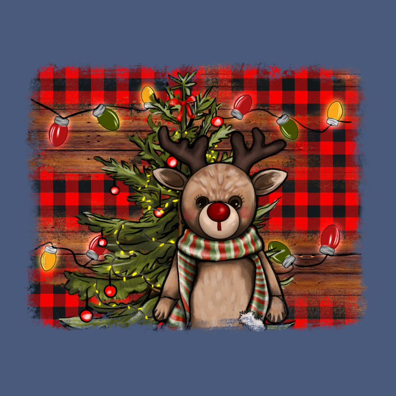 Reindeer Trees Background Vintage Hoodie by AdoDesignShop | Teevron