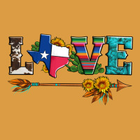 Love Texas Serape Cowhide Cactus And Sunflowers Urban Heavy Tee | Teevron