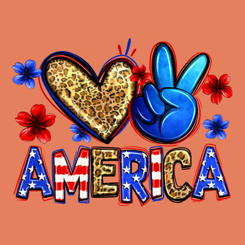Peace Love America Classic Tee by Zillion Design Studio | Teevron