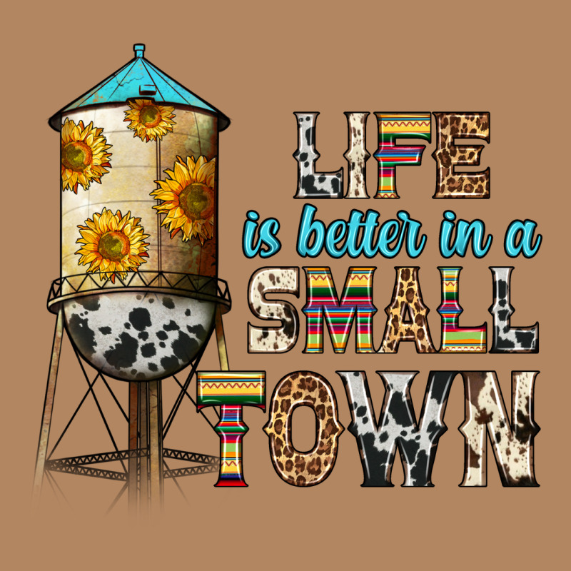 Life Is Better In A Small Town Long Sleeve Tee by Zillion Design Studio | Teevron