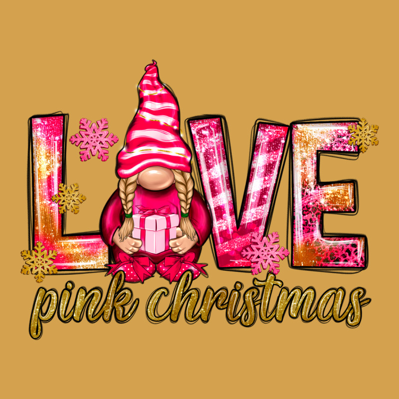 Love Pink Christmas Gnome Urban Hoodie by NancyCooperArtShop | Teevron
