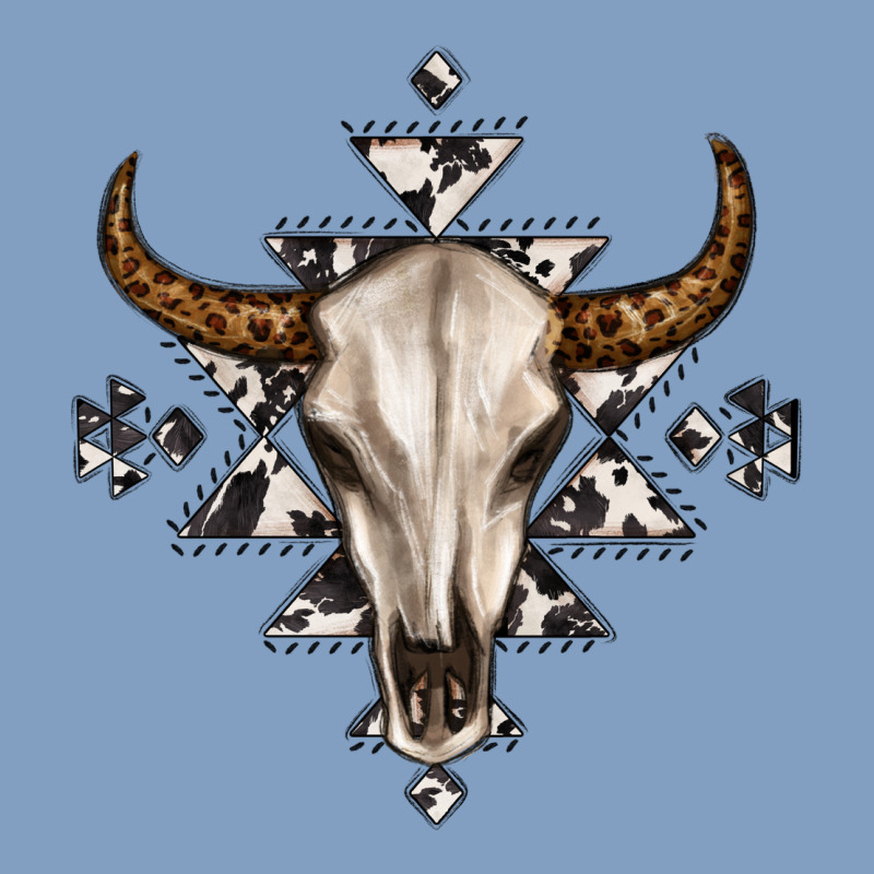 Bull Skull With Aztec Urban Hoodie by MaliasSmallBusiness | Teevron