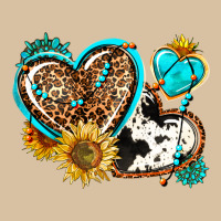 Western Leopard Pride  Hearts Heavyweight Hoodie | Teevron
