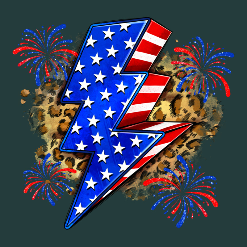 American Lightning Bolt Classic Tee by Zillion Design Studio | Teevron
