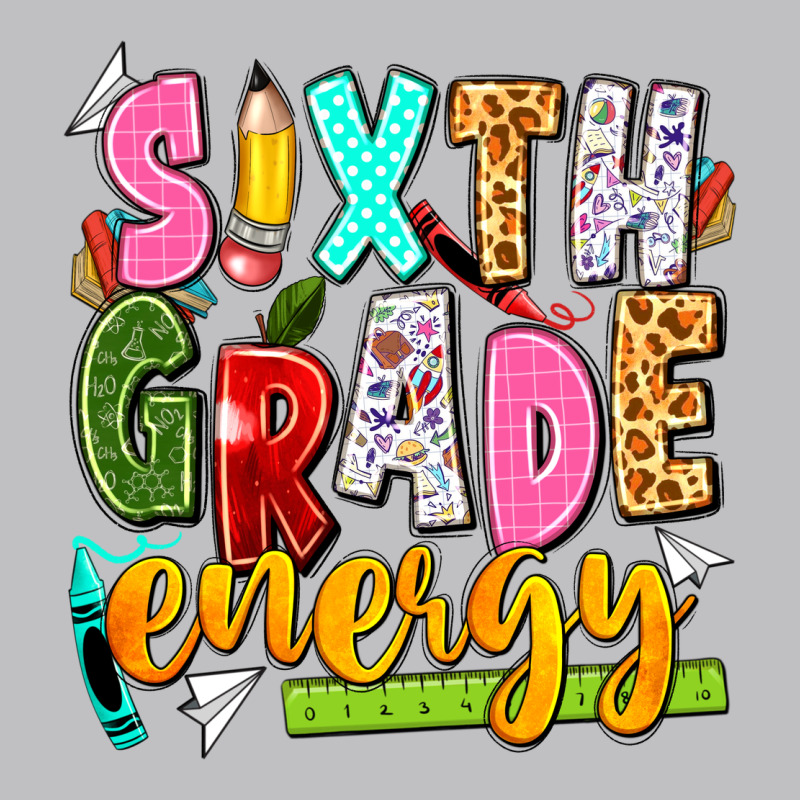 Sixth Grade Energy Long Sleeve Tee by texasbilliewilder | Teevron