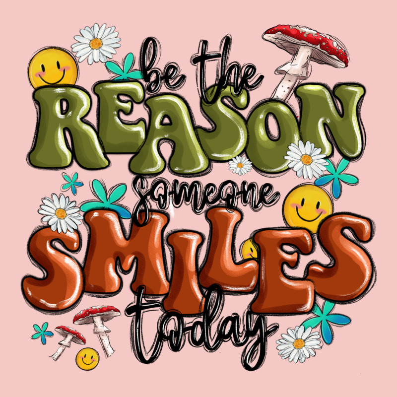 Be The Reason Someone Smiles Today Urban Heavy Tee by MaliasSmallBusiness | Teevron