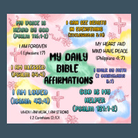 Daily Bible Affirmations Urban Heavy Tee | Teevron