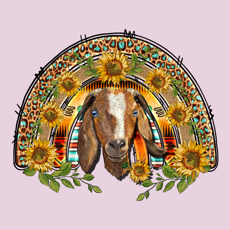 Western Leopard Sunflower Goat Rainbow Classic Tee by BarkalooDesign | Teevron